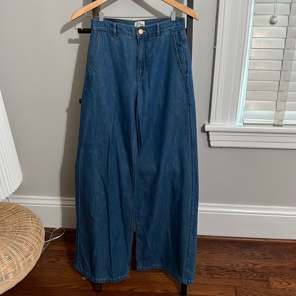 J crew Wide Leg Jeans